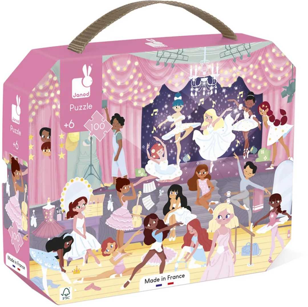 Janod Dansers Puzzel 100 Stuks