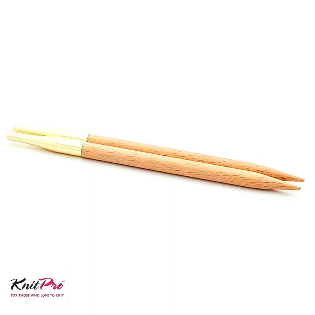 KnitPro Basix Birch Verwisselbare Houten Breinaalden 7.0mm