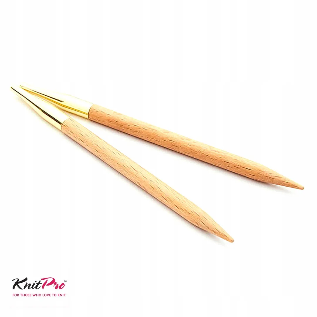 KnitPro Basix Birch Verwisselbare Houten Breinaalden 7.0mm