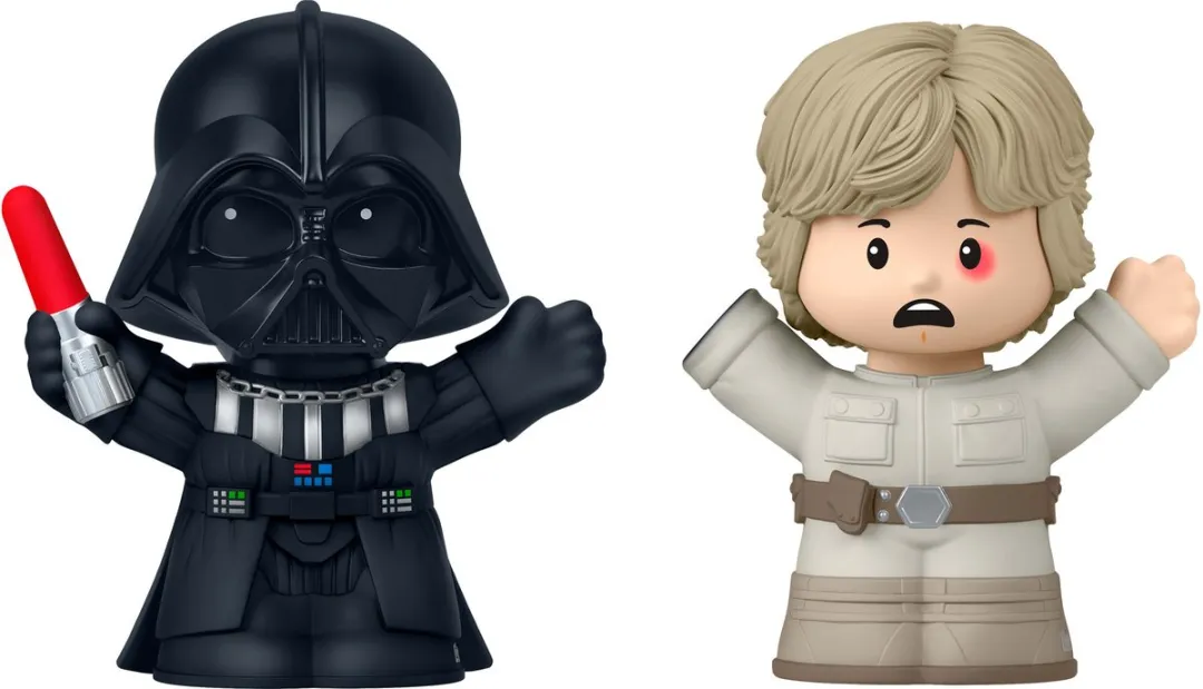 Mattel Star Wars Little People Collector Mini Figure MATTJFW74 - I Am Your Father - 2 Stuks