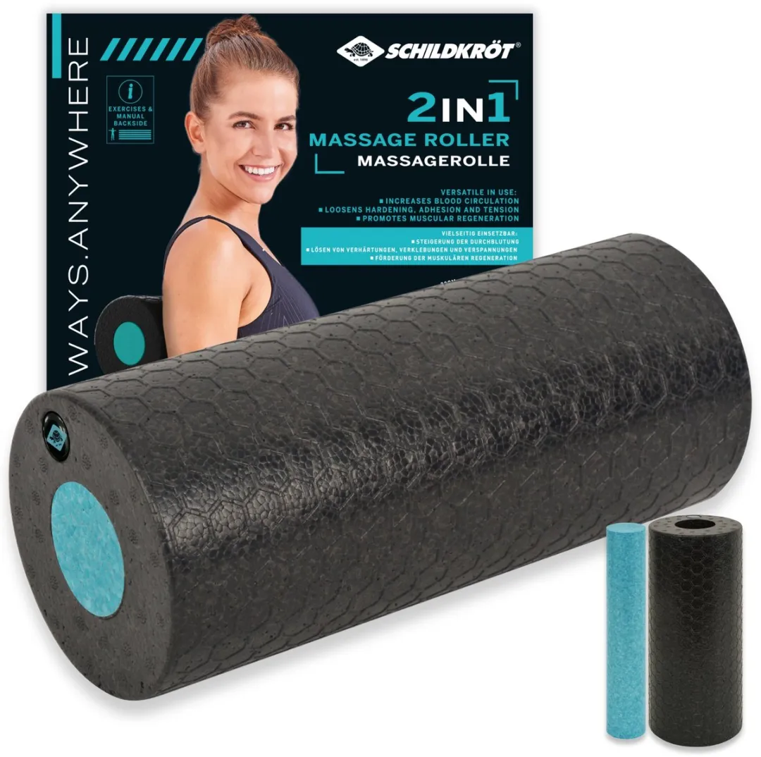 Schildkröt Massage Roller 2in1 - Multicolor