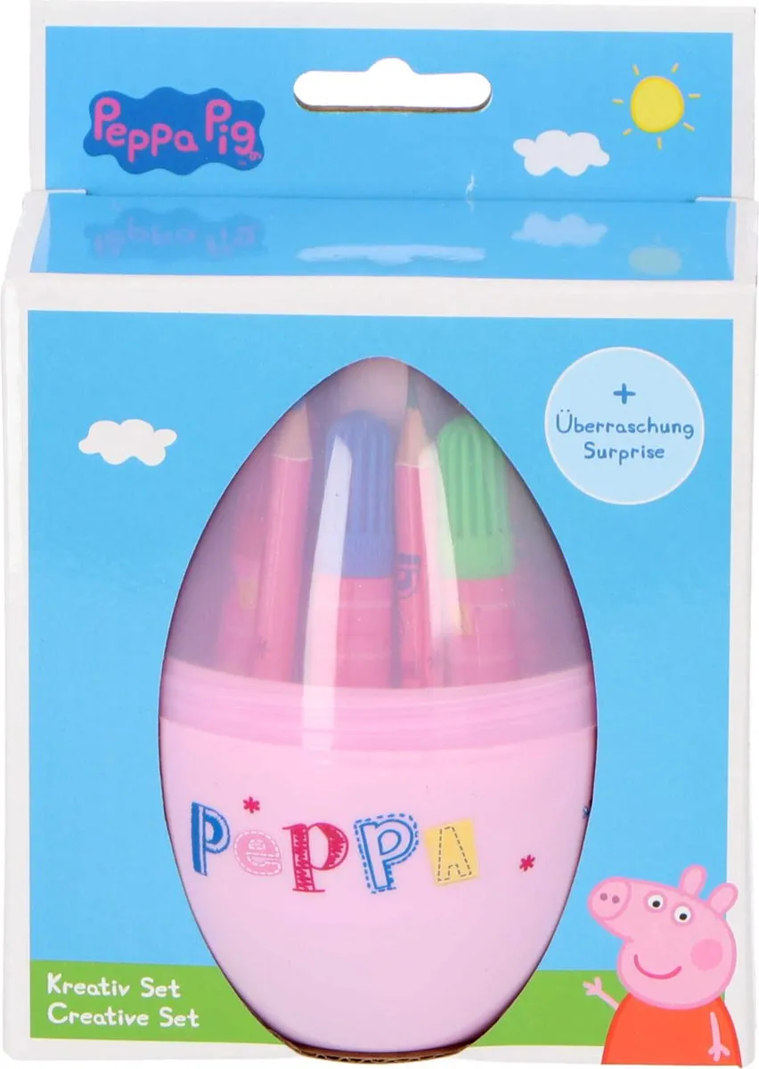 Jurassic World Peppa Pig Verrassings Ei - 3 Kleuren
