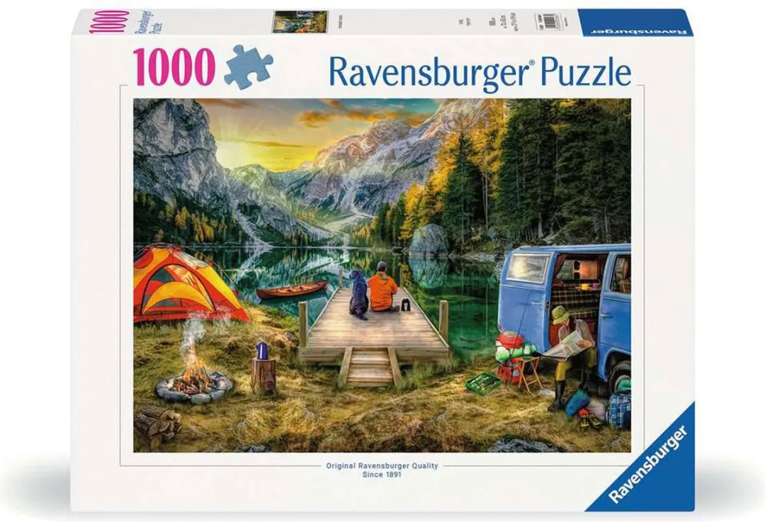 Ravensburger Campingurlaub Puzzel 1000 Stuks
