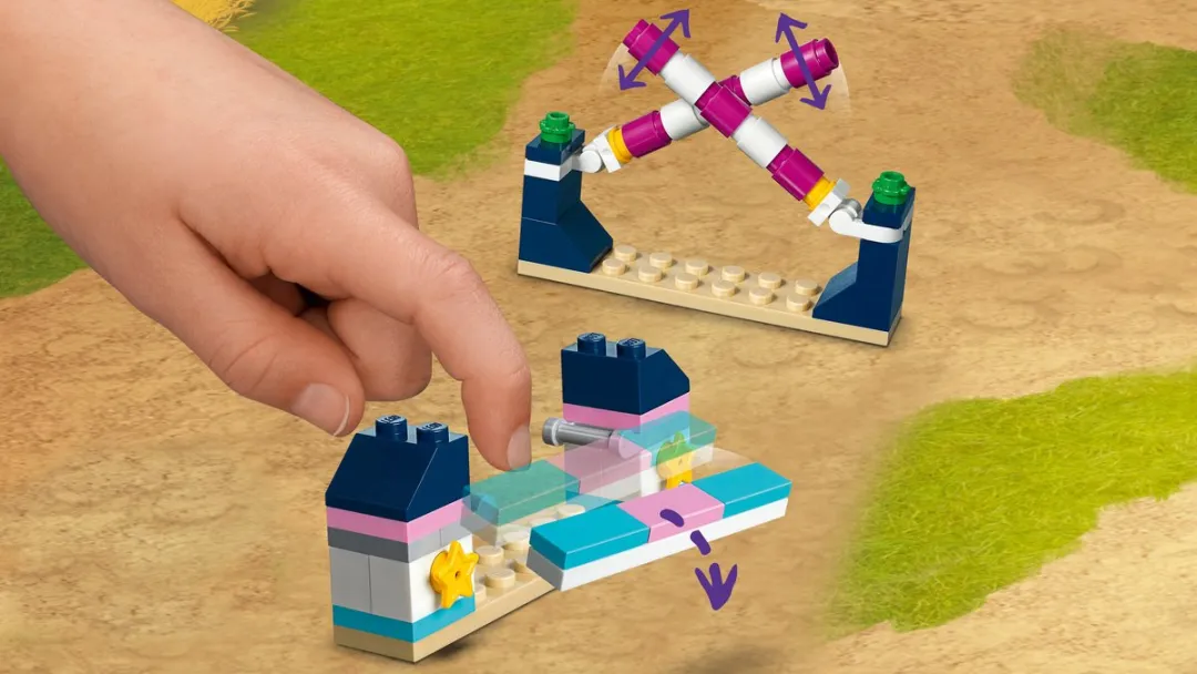 LEGO Friends Stephanie's Paardenconcours 41367 - 337 Stukken - 2 Minifiguren