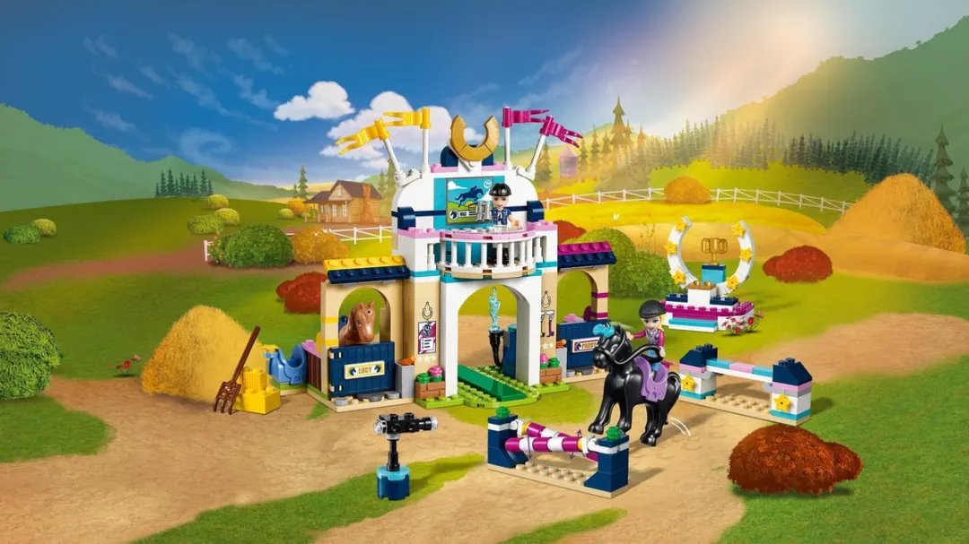 LEGO Friends Stephanie's Paardenconcours 41367 - 337 Stukken - 2 Minifiguren