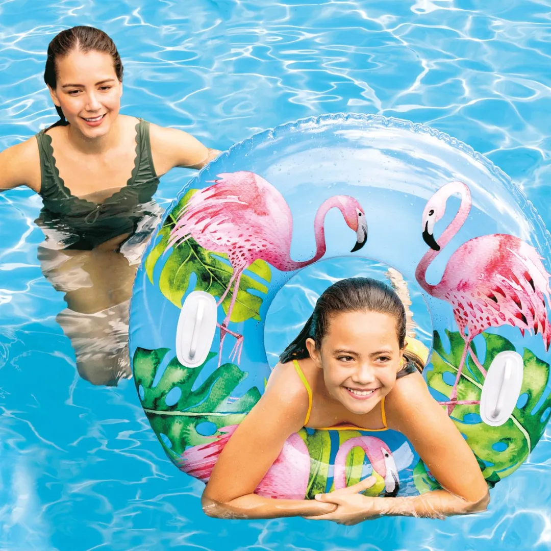 Intex Tropical Zwemband 97cm - Blauw