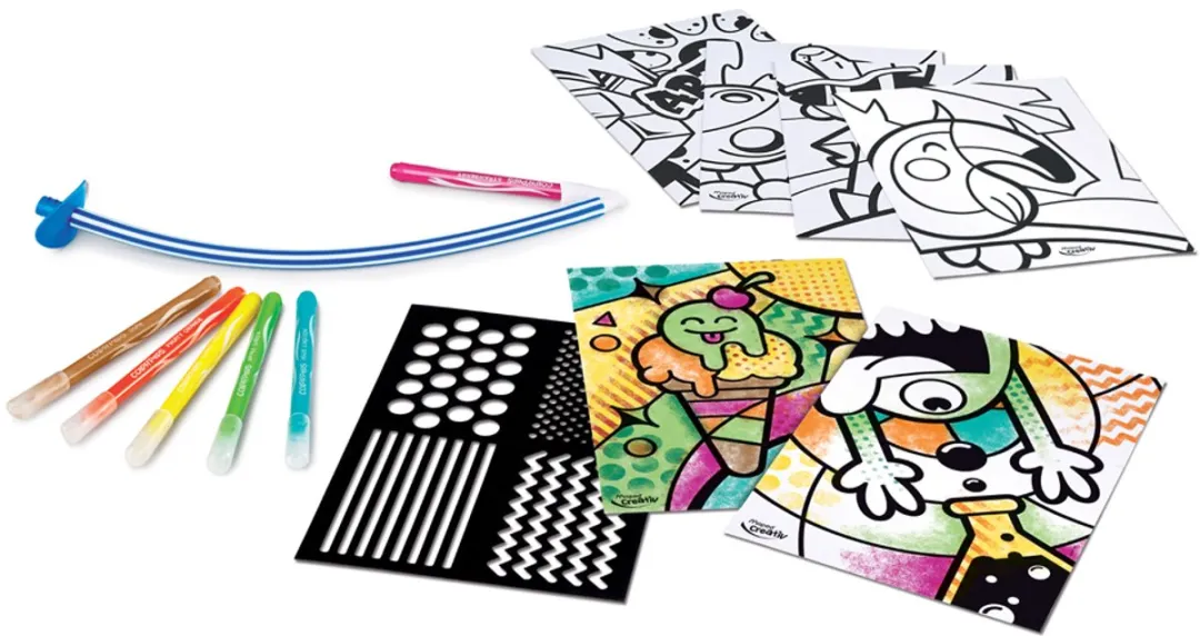 Maped Blow Pen Art Set - Meerkleurig
