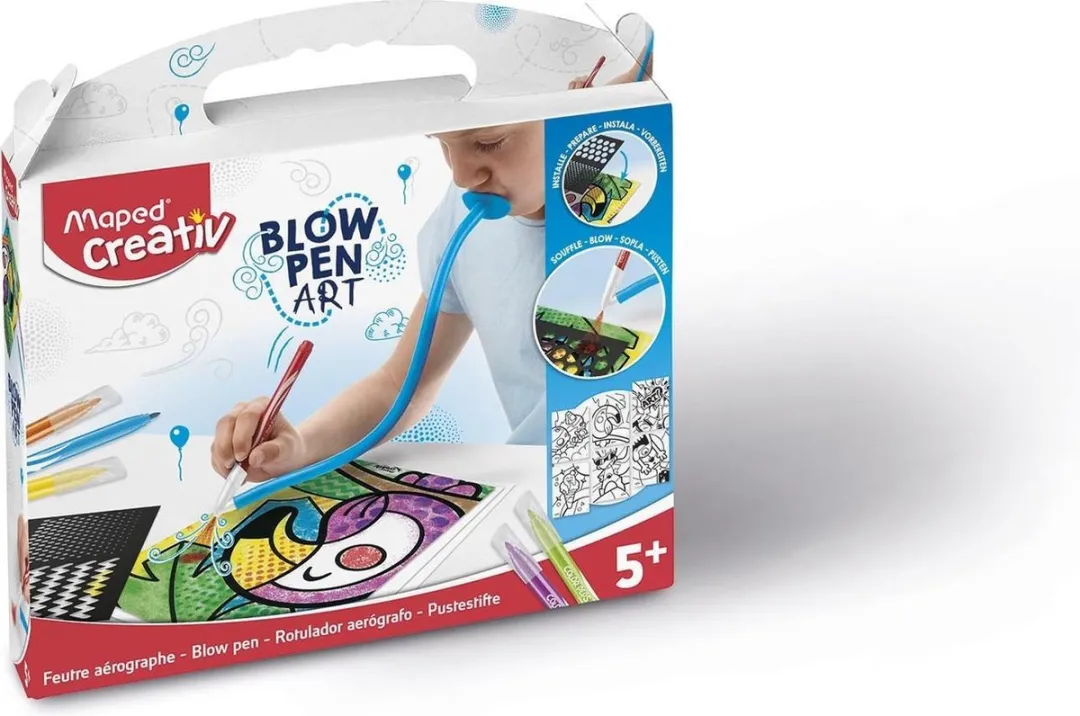 Maped Blow Pen Art Set
