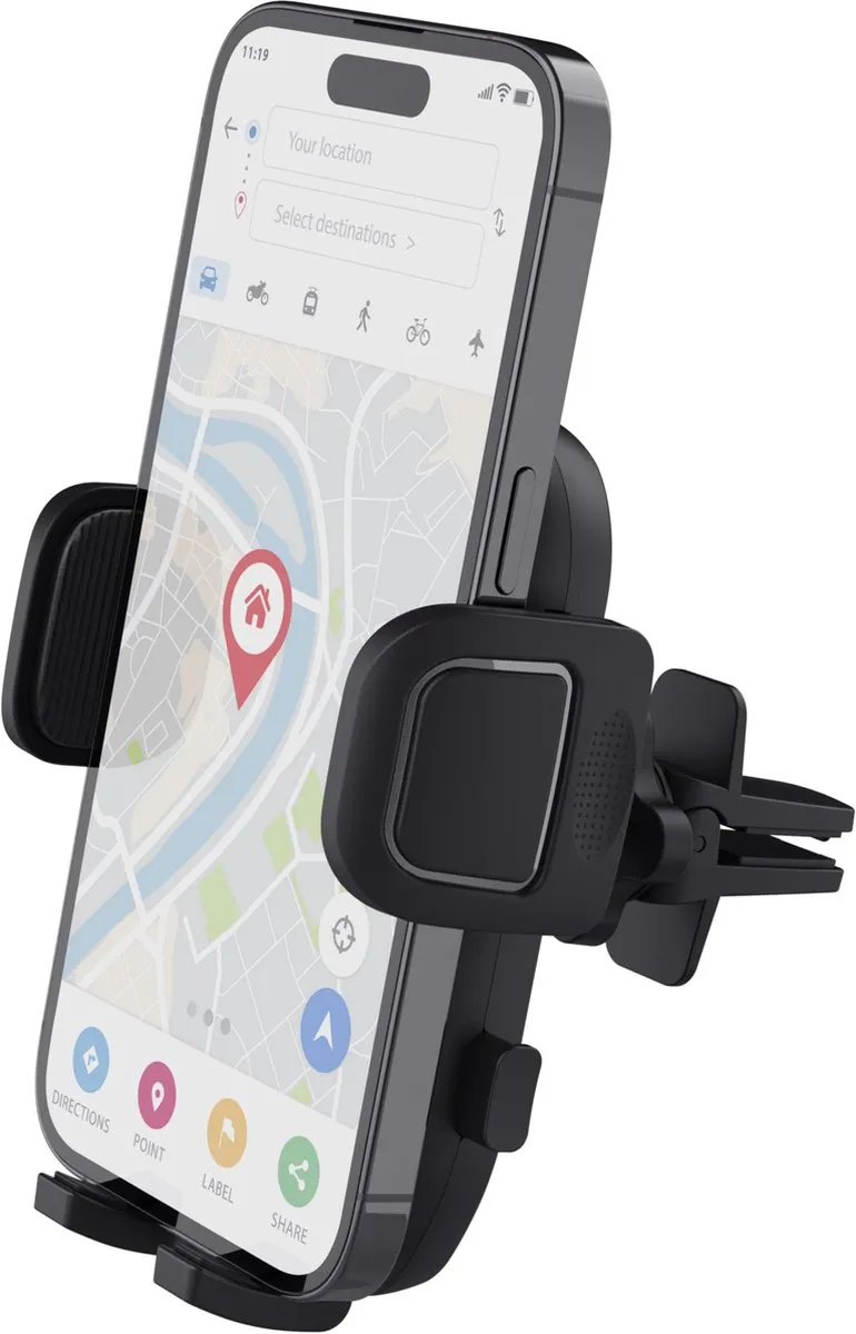 Trust Runo Auto Telefoonhouder - Zwart