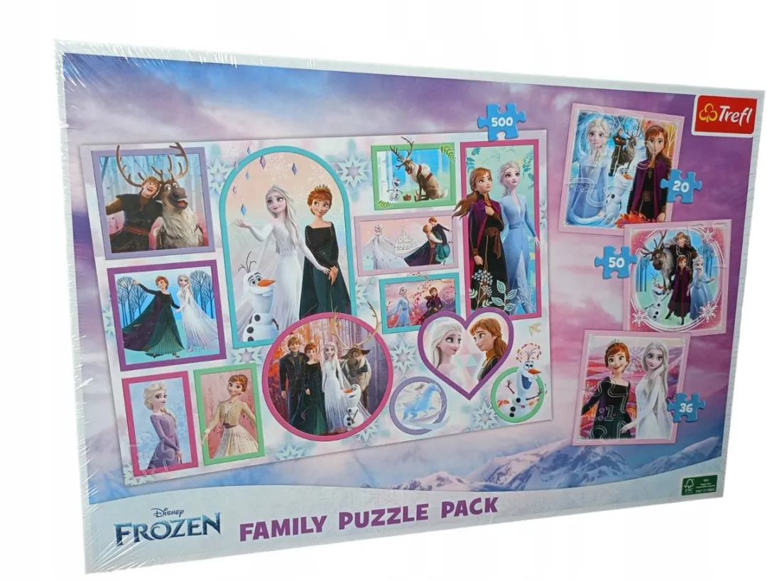Trefl Frozen 4-in-1 Puzzels