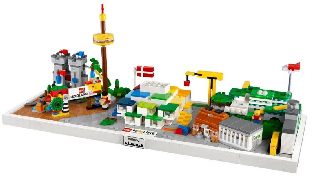 LEGO 40507 I Love Billund - 1404 Stukken - Multicolor