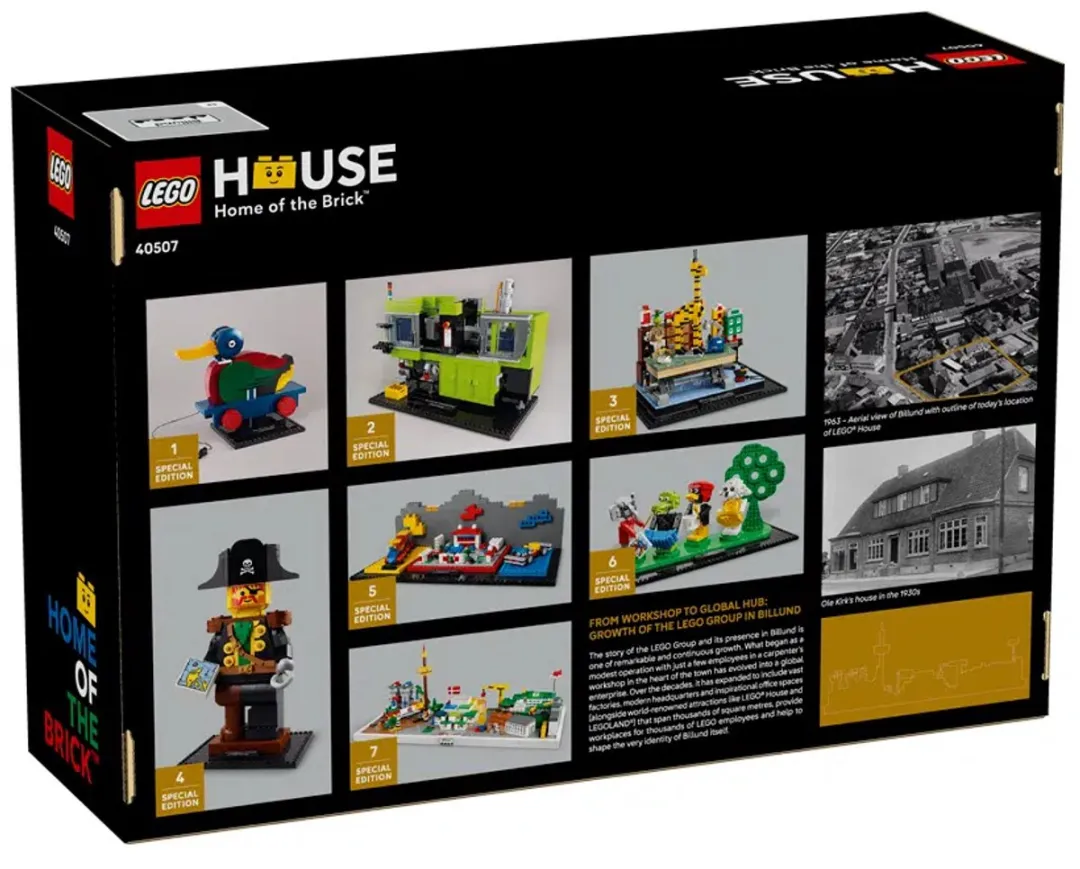 LEGO 40507 I Love Billund - 1404 Stukken - Multicolor