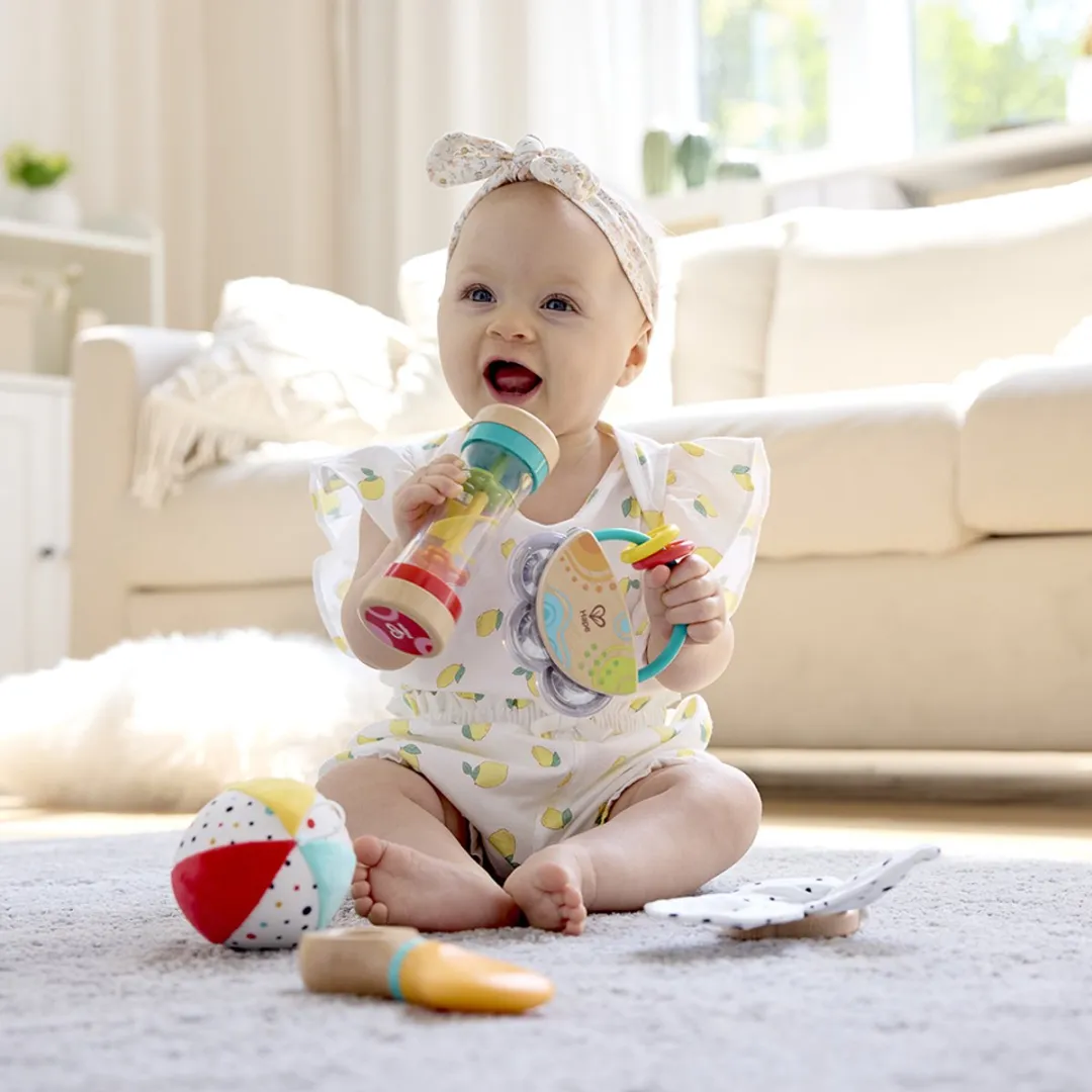 Hape Baby Sensory Set 5-in-1 Multicolor