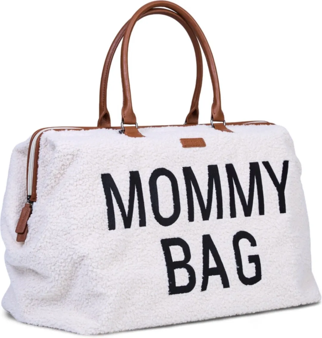 Childhome Mommy Bag Verzorgingstas Teddy Ecru - 55x30x40cm