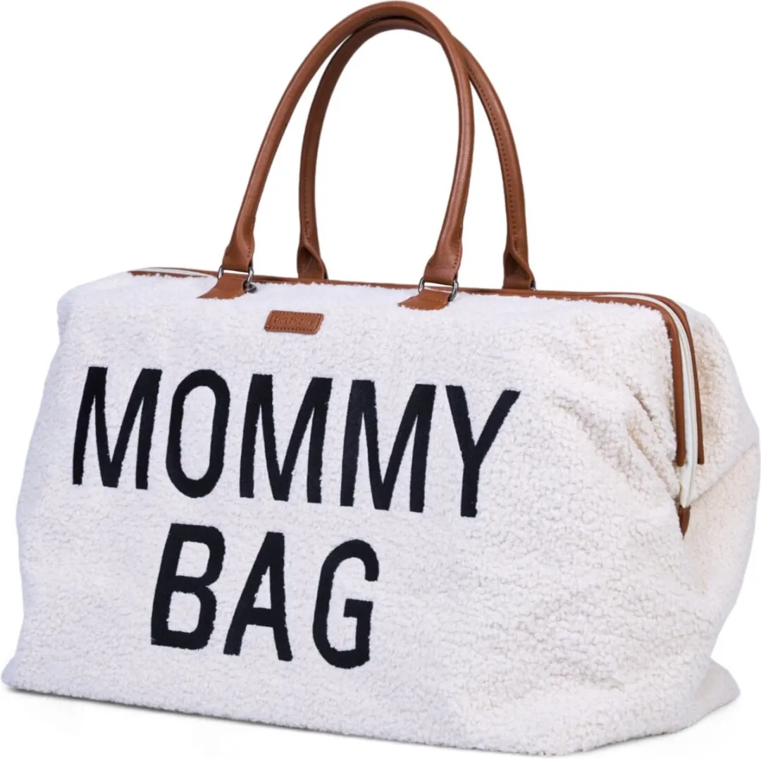 Childhome Mommy Bag Verzorgingstas Teddy Ecru