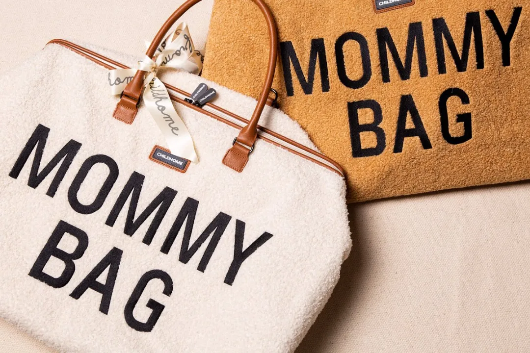 Childhome Mommy Bag Verzorgingstas Teddy Ecru - 55x30x40cm