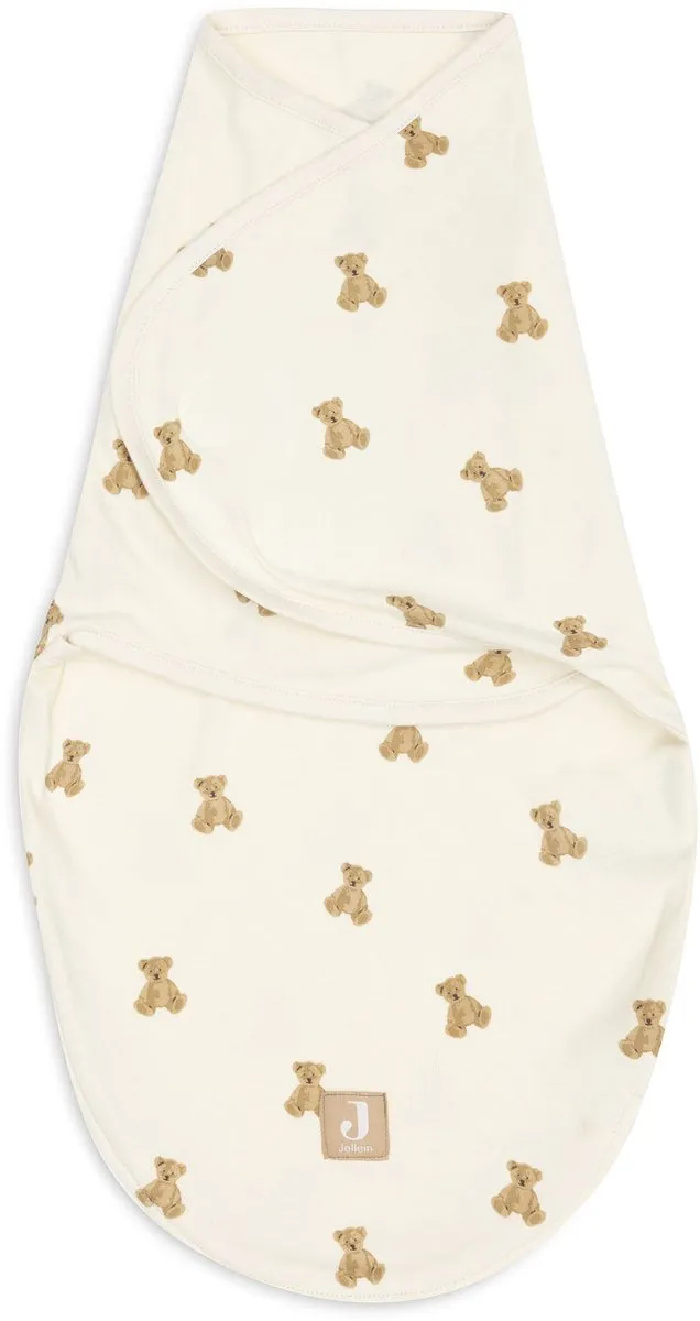 Jollein Wrapper Slaapzak Baby 0-3 Maanden Mini Teddy Bear