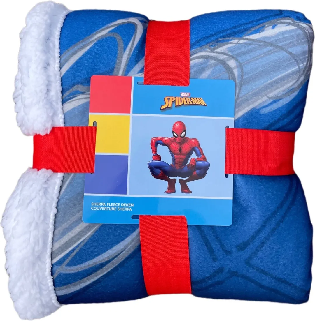 Spider-Man Fleece Dekens - 100x150cm - Multicolor