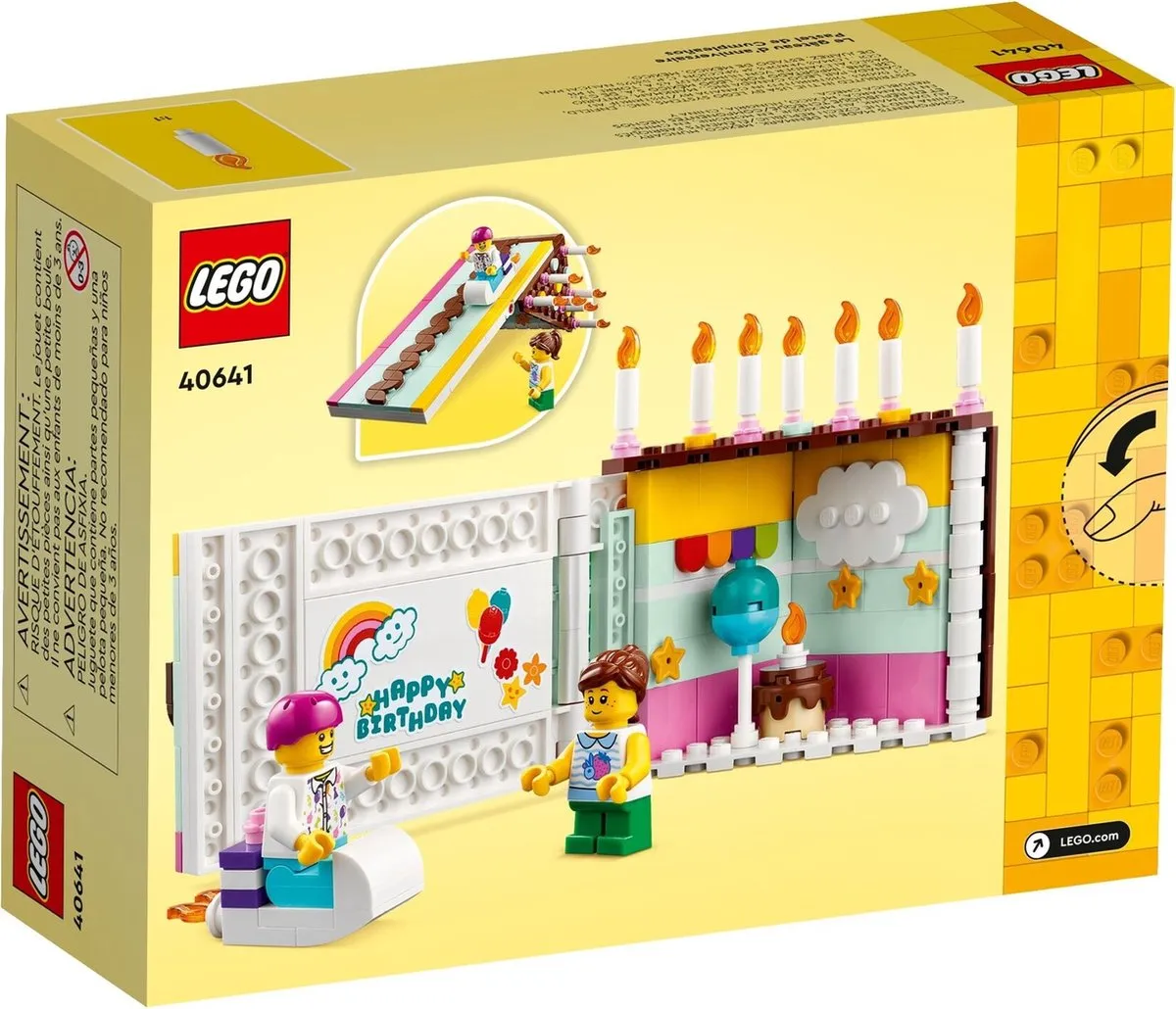 LEGO Classic 40641 Verjaardagstaart - 211 Stukken - Diverse Kleuren - afbeelding 4 van 6