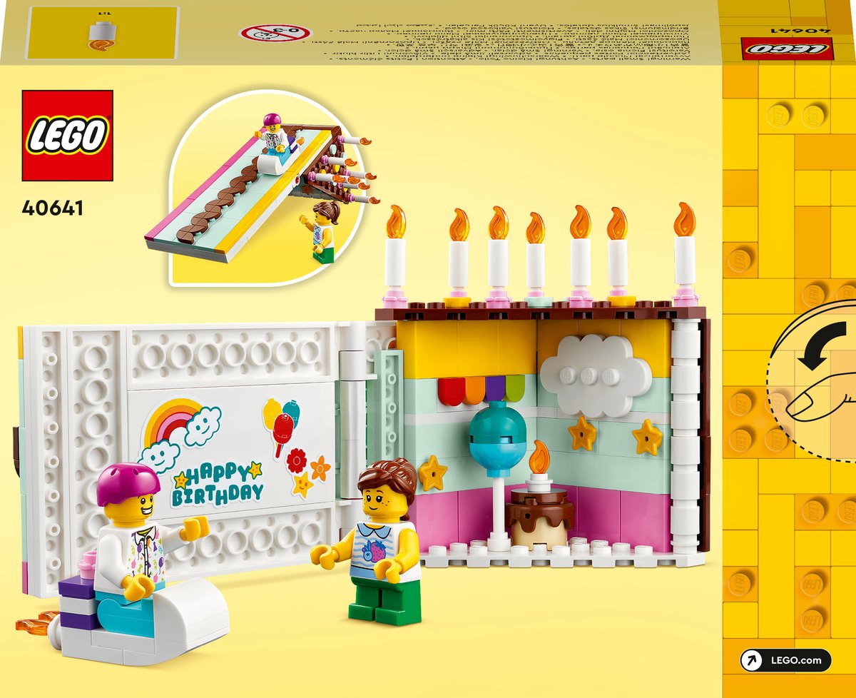 LEGO Classic 40641 - Verjaardagstaart