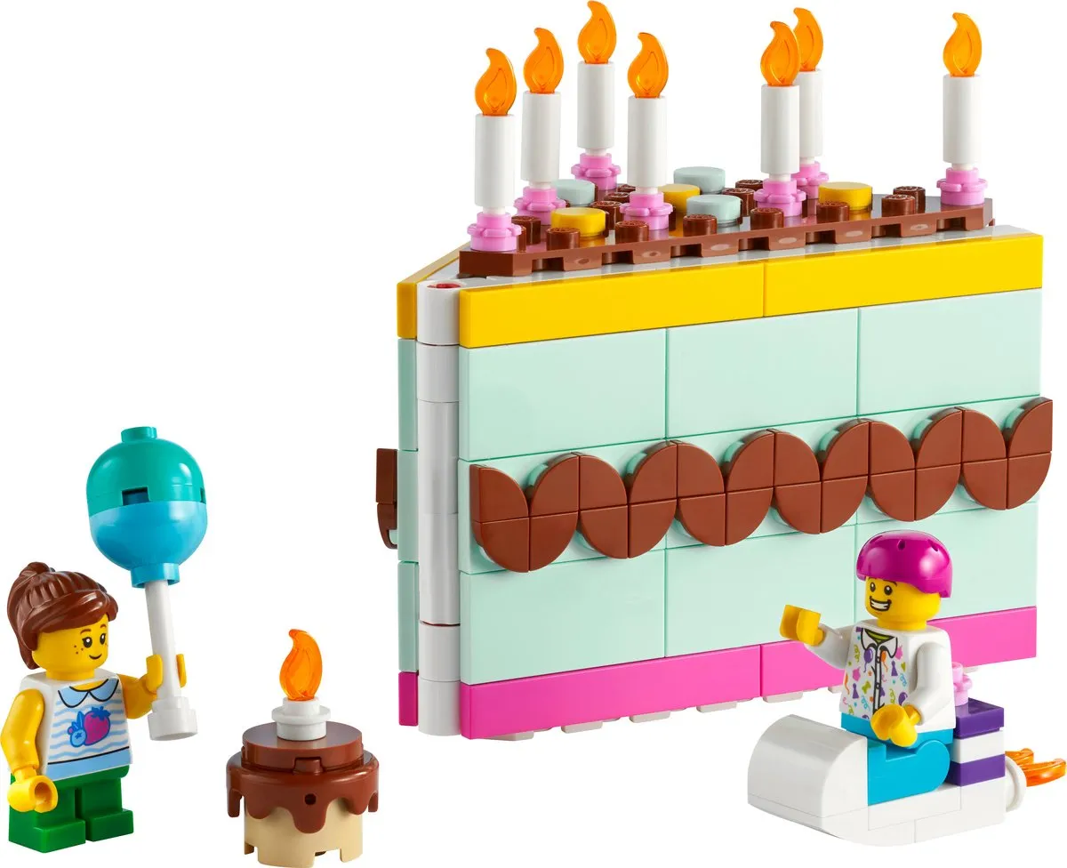 LEGO Classic 40641 Verjaardagstaart - 211 Stukken - Diverse Kleuren - afbeelding 5 van 6
