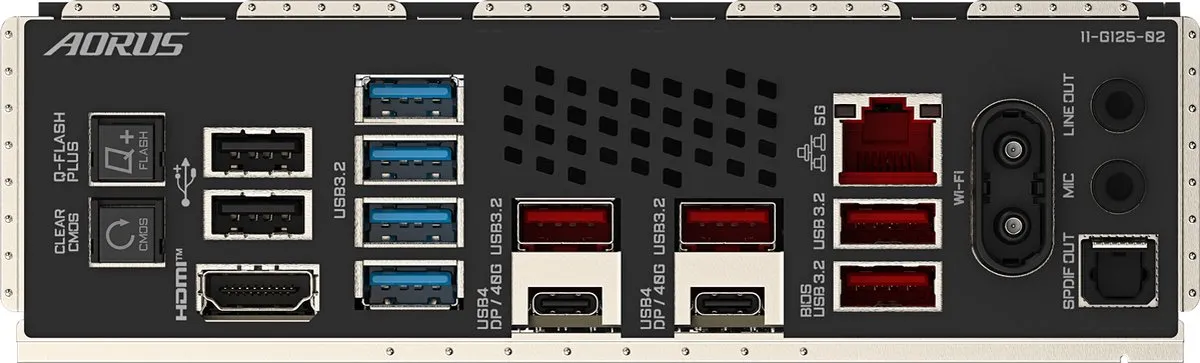 Gigabyte X870E AORUS MASTER Moederbord - AM5 - X870 - ATX