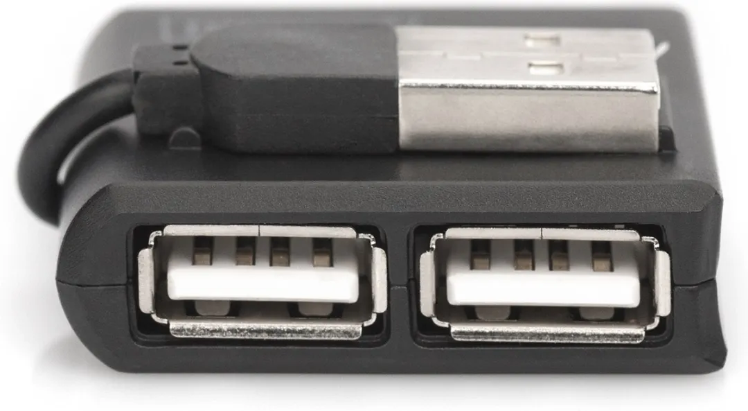 Digitus DA-70217 USB 2.0 Hub 4-Poorts - Zwart - afbeelding 6 van 6