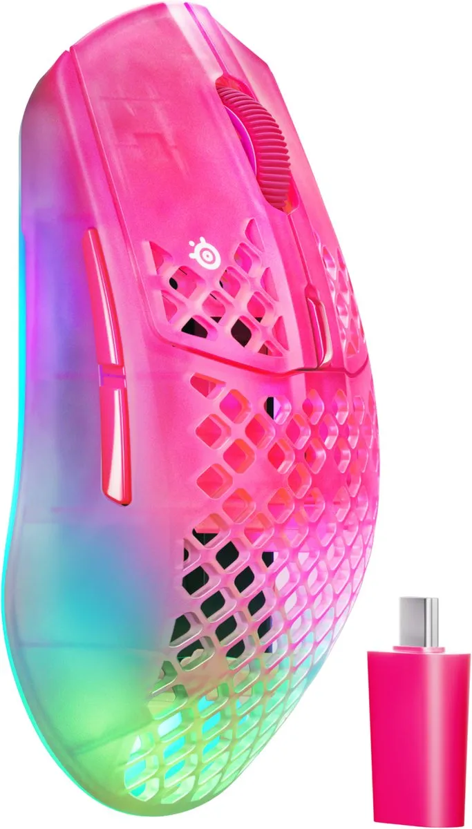 SteelSeries Aerox 3 Wireless Gen 2 Magenta Haze