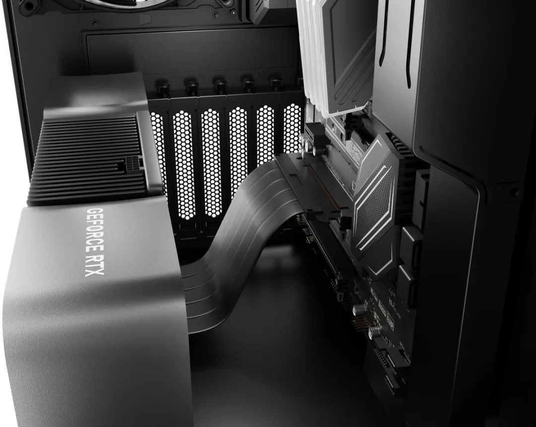 be quiet! Riser Cable BGA12 PCIe 4.0 x16 - Zwart