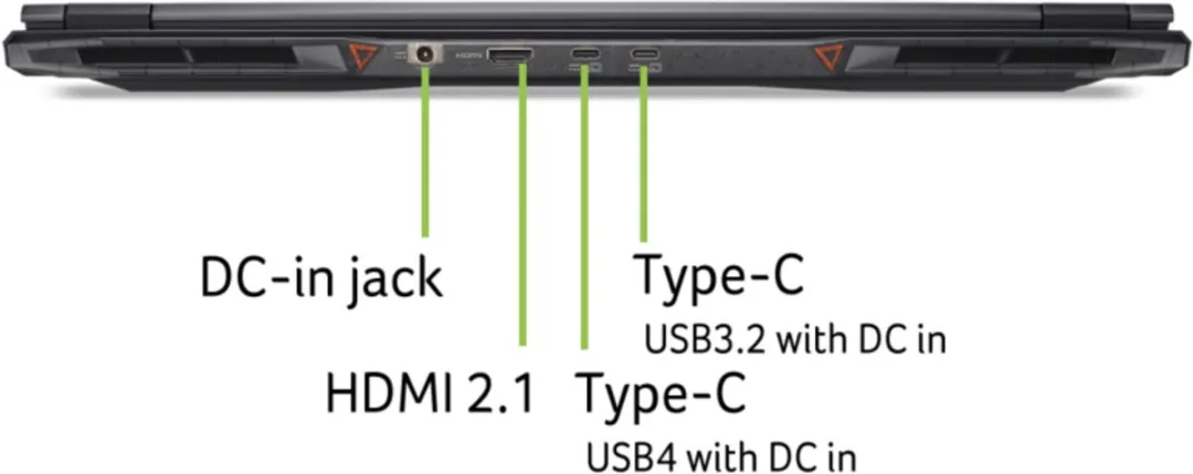 Acer Nitro 18 AI AN18-61-R03X Gaming Laptop - 16GB 512GB SSD RTX 5060 - Zwart