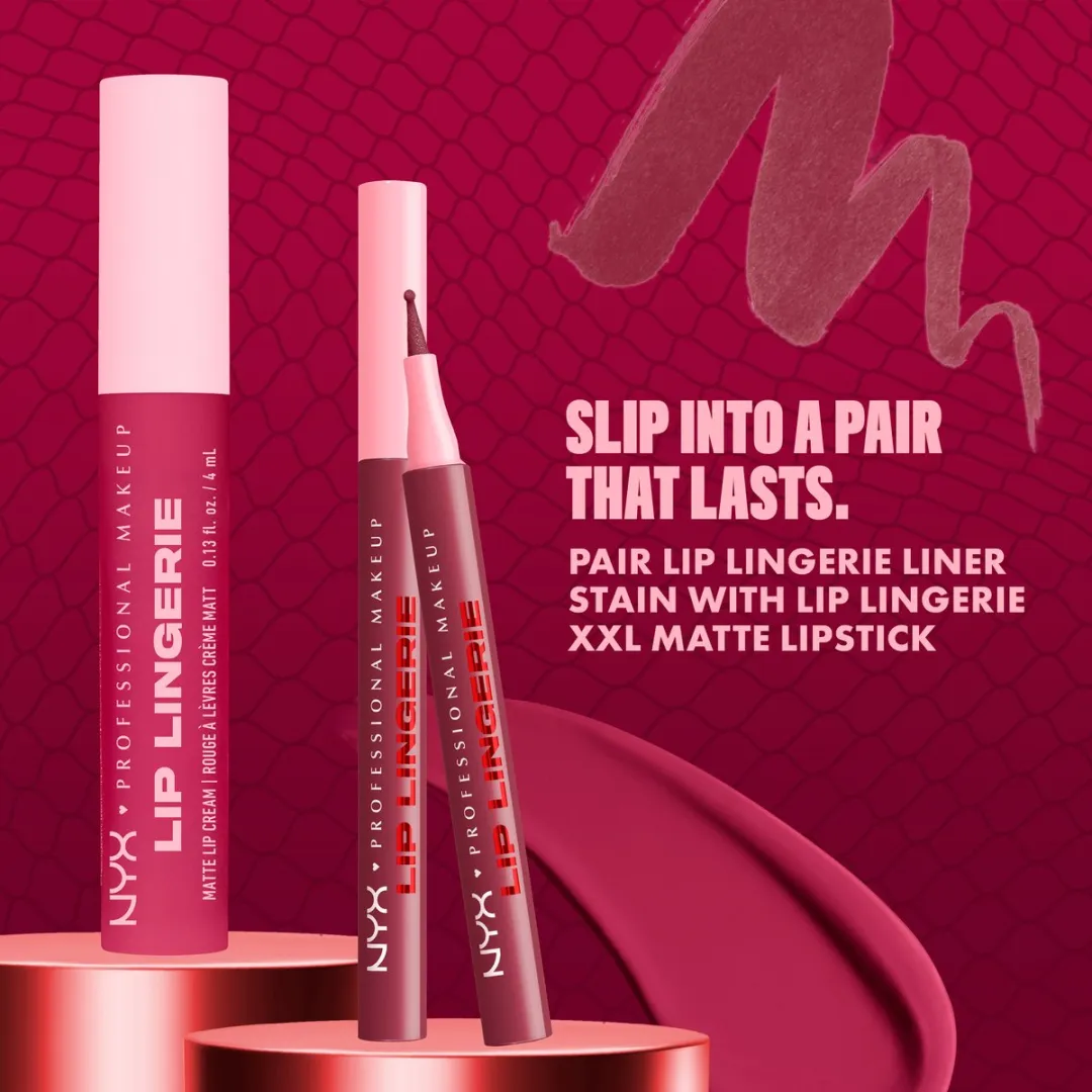 NYX Professional Makeup Lip Lingerie Lip Liner Stain LIP LOCK - 1ml