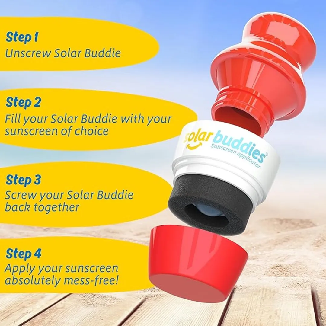 AMICI Cosmetics Solar Buddies Poppy Red Zonnebrandroller 100ml