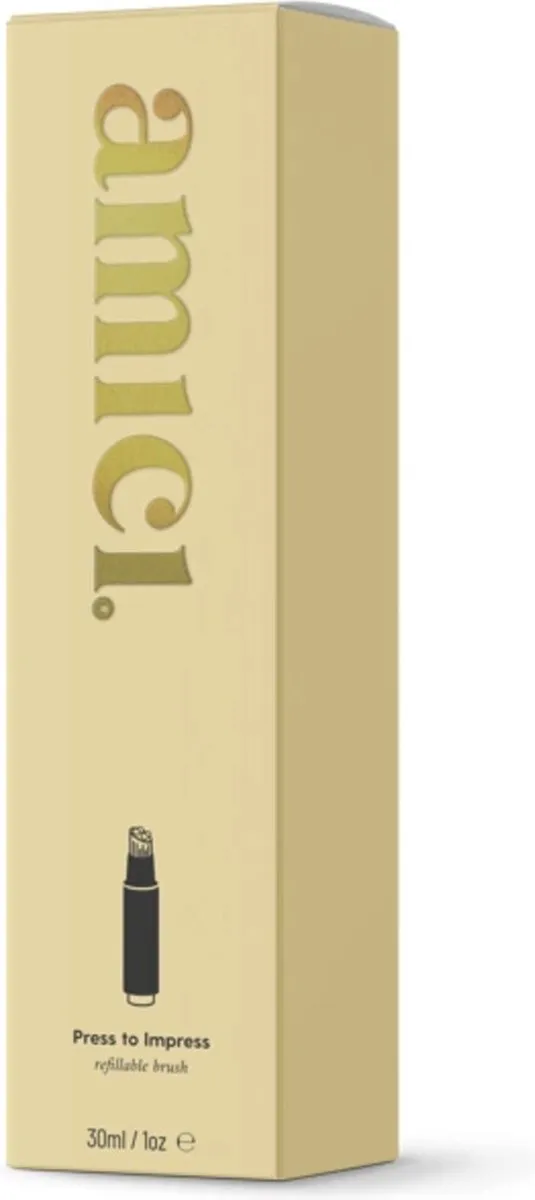 AMICI Cosmetics Hervulbare Zonnebrandkwast Graffity Green - 30ml