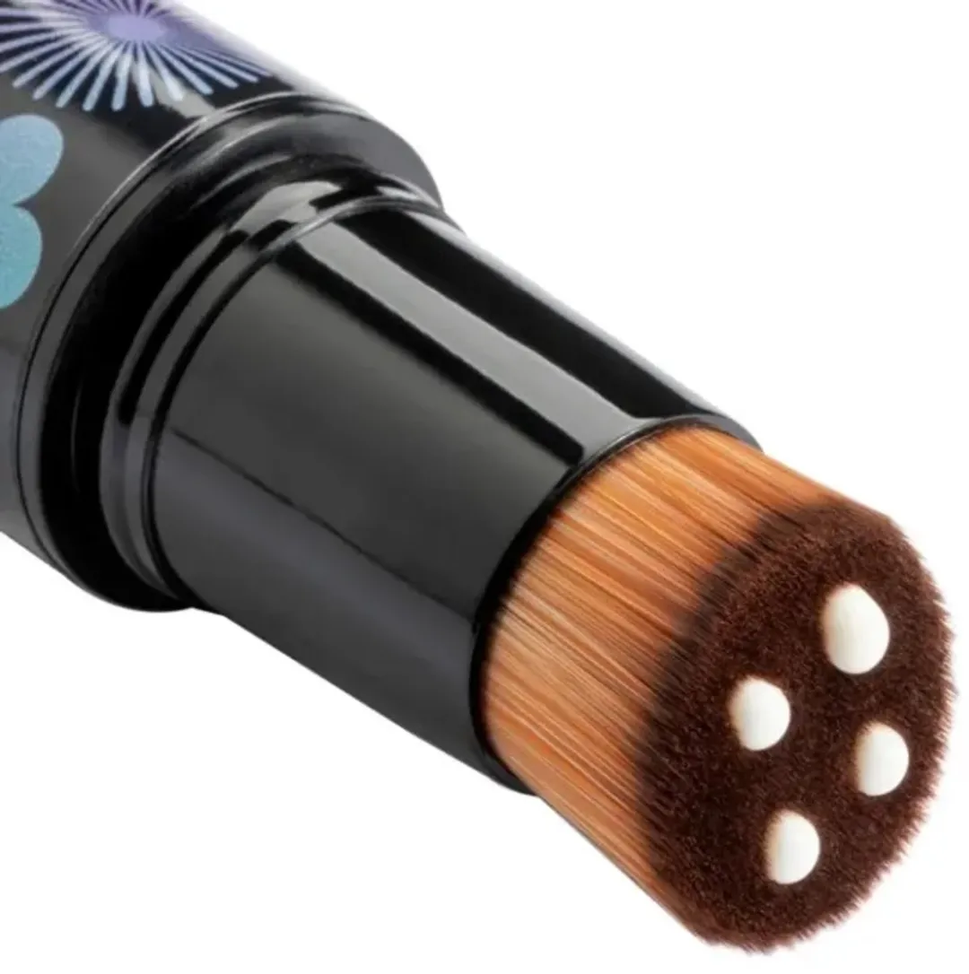 AMICI Cosmetics Hervulbare Zonnebrandkwast Graffity Green - 30ml