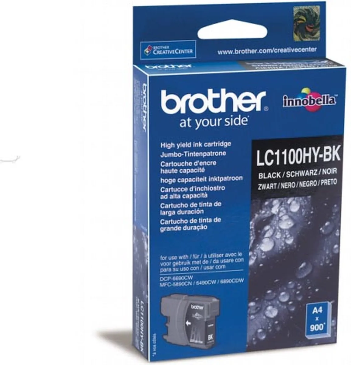 Brother LC1100HYBKBP Inktcartridge - Zwart