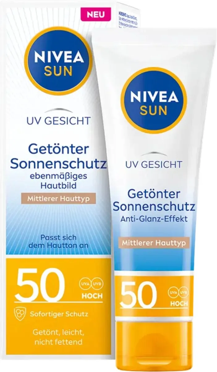 NIVEA SUN UV Gezicht BB Cream SPF50