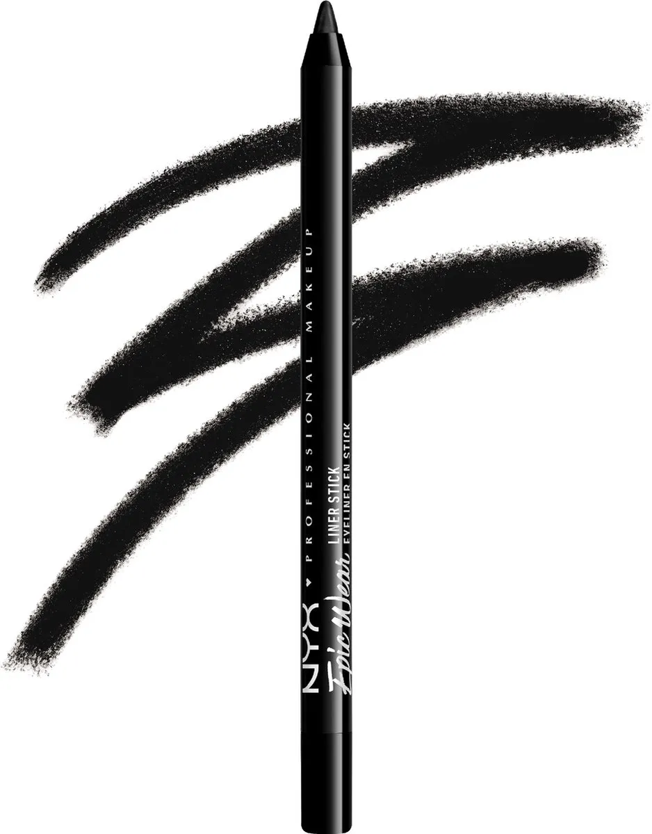 NYX Epic Wear Liner Sticks Pitch Black - Oogpotlood 5g