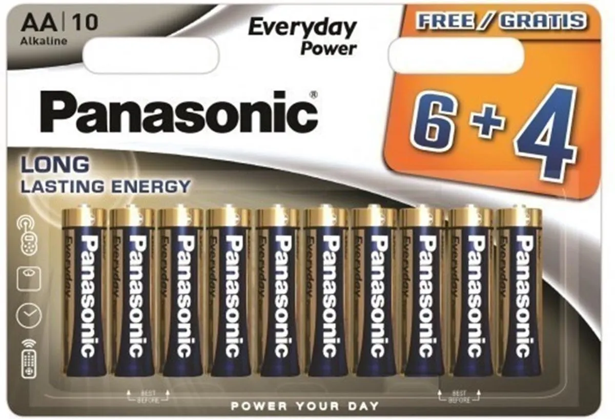 Panasonic Everyday Power AA Alkaline Batterij