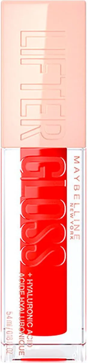 Maybelline Lifter Gloss Lipgloss 23 Sweetheart - 5,4ml - Rood Transparant