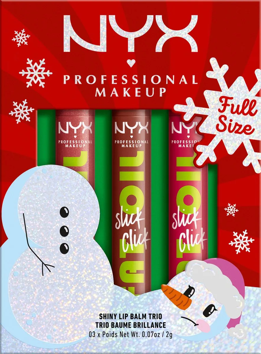 NYX Professional Makeup Holiday Fat Oil Slick Click Trio