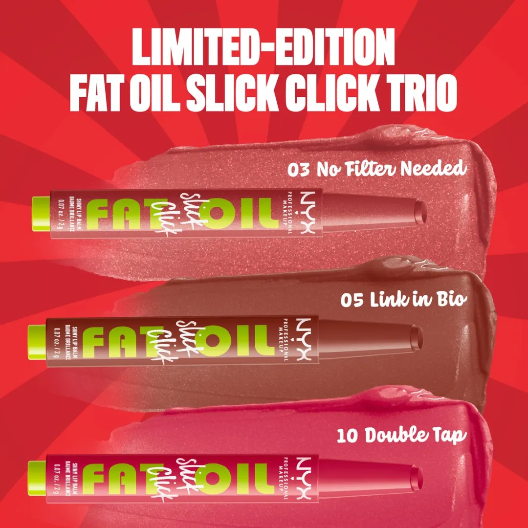 NYX Professional Makeup Holiday Fat Oil Slick Click Trio - 3 Stuks