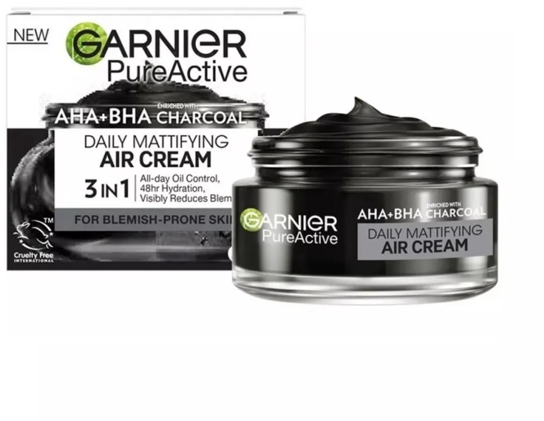Garnier Pure Active Daily Mattifying Air Cream 50ml - 3 Stuks
