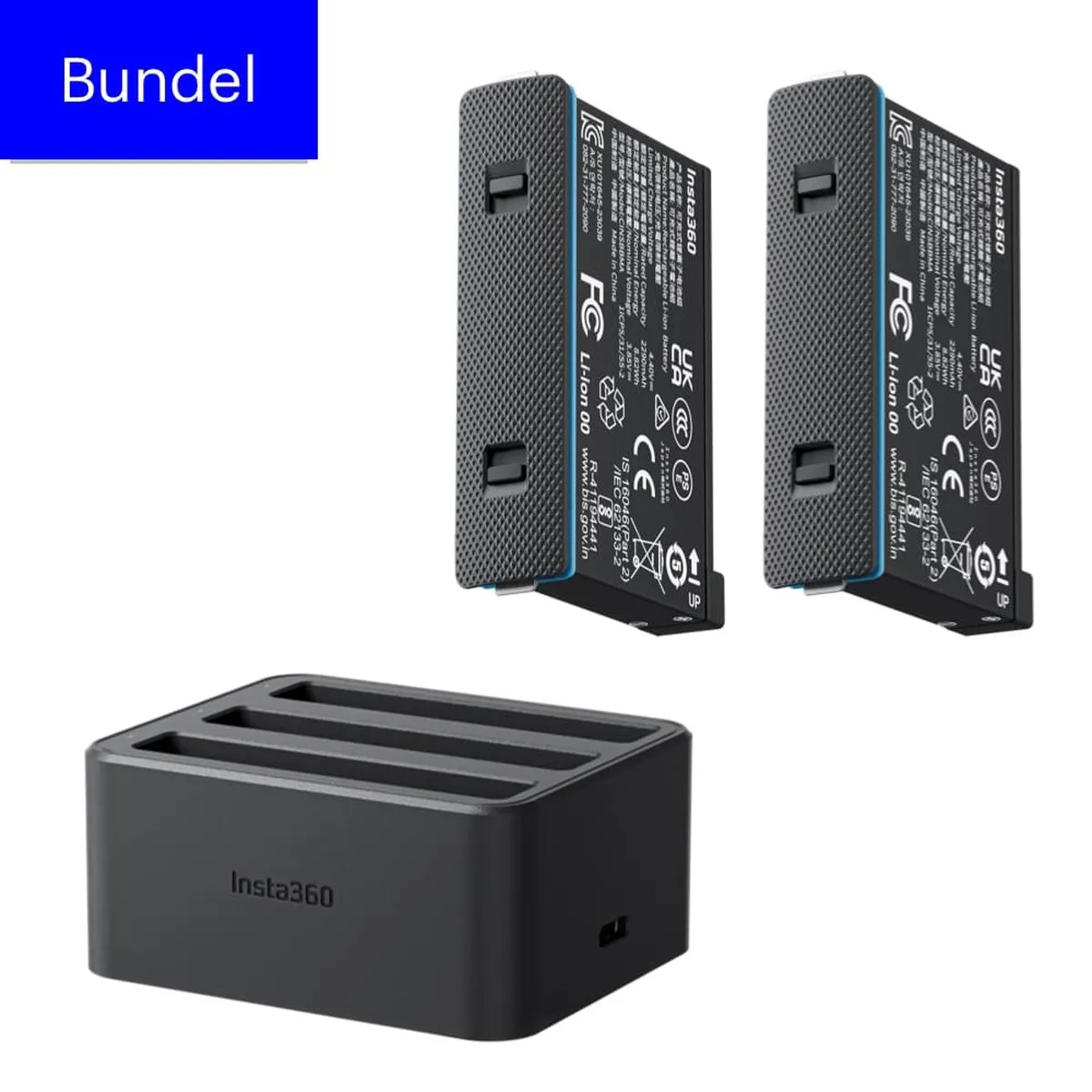 Insta360 X4 Accu Bundel