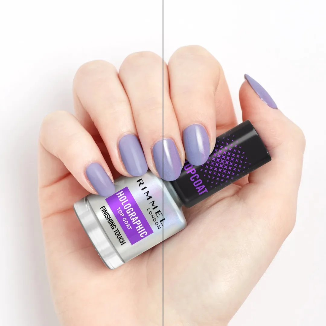 Rimmel London Nail Effects Holographic Top Coat 12ml