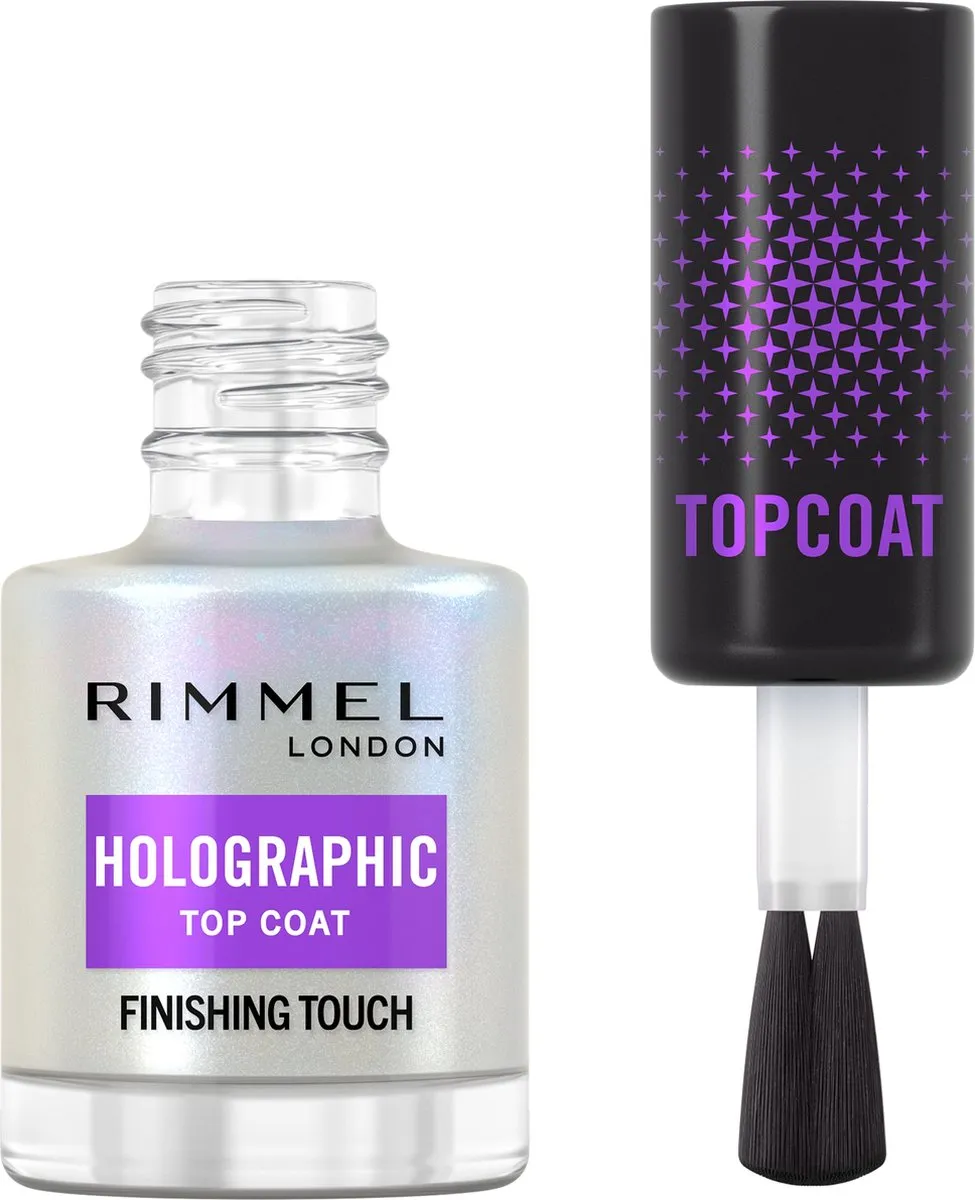 Rimmel London Nail Effects Holographic Top Coat 12ml