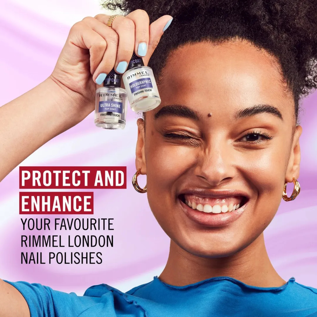 Rimmel London Nail Effects Holographic Top Coat 12ml