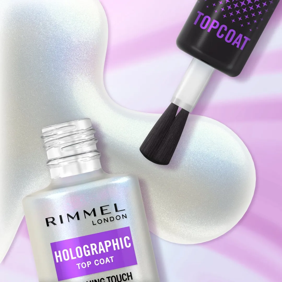 Rimmel London Nail Effects Holographic Top Coat 12ml