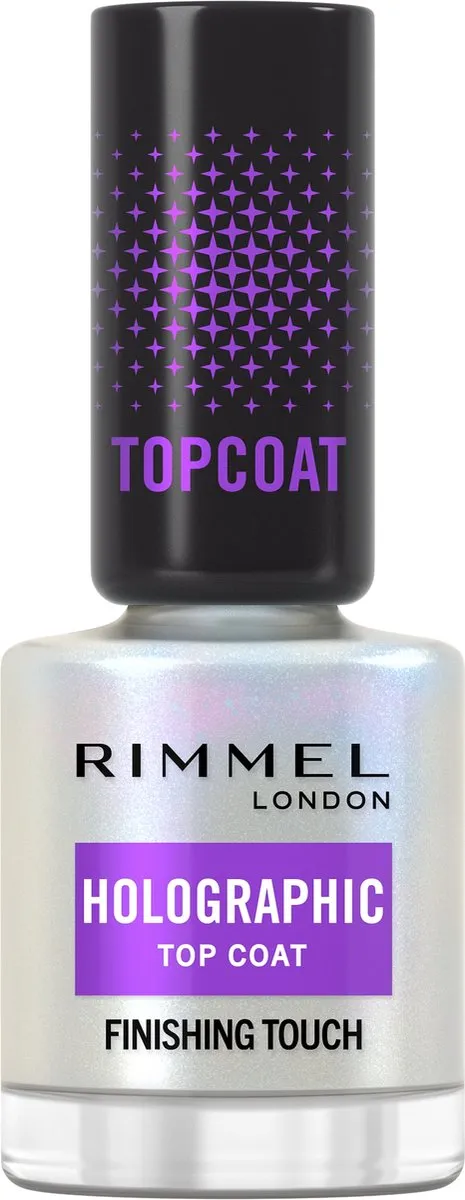 Rimmel London Nail Effects Holographic Top Coat 12ml