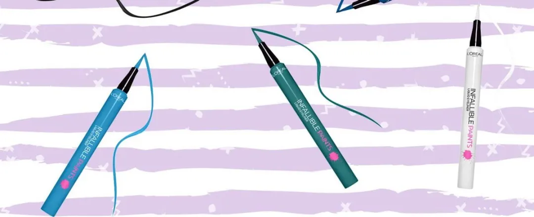 L'Oréal Paris Infallible Paints Liquid Eyeliner 310 White Party - 1ml