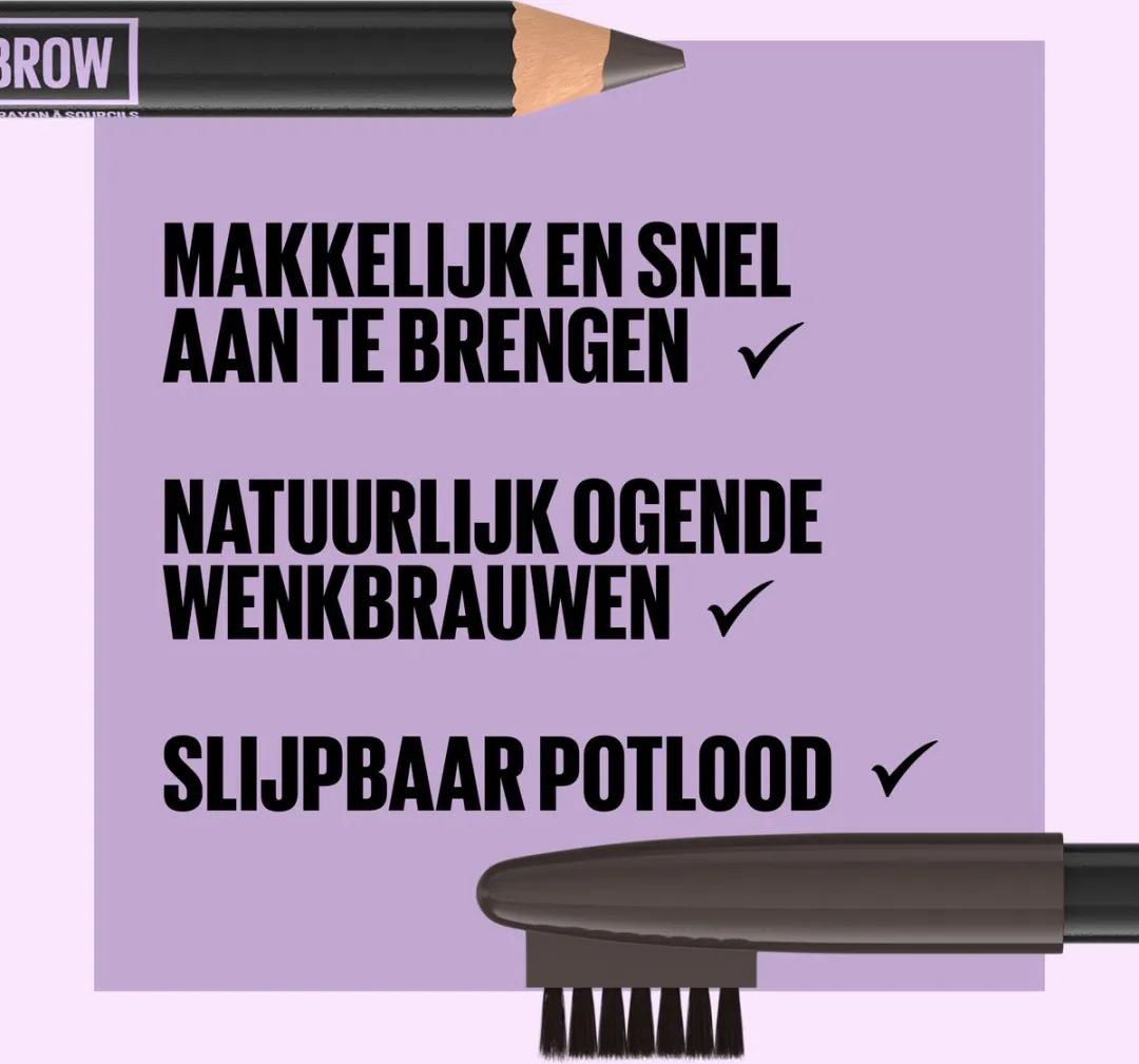 Maybelline New York Express Brow Shaping Pencil 01 Blonde